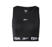 Reebok Sujetador deportivo 'ID TRAIN' negro / blanco S negro / blanco