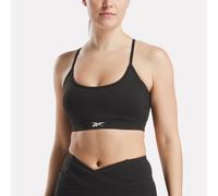 Reebok - Sujetador Deportivo ID Train Tri-Back, Black, Tamaño: M