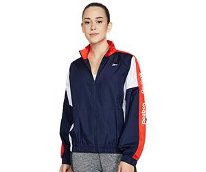 Reebok TE Linear Logo Jacket Sudadera, Mujer, Vecnav, XS