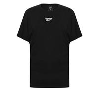 Reebok TE Tape tee Camiseta, Hombre, Negro, M
