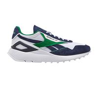Reebok Tenis clásicos de Cuero Legacy AZ Unisex, FTWR White Vector Navy Glen Green, 43 EU