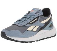 Reebok Tenis clásicos de cuero Legacy Az unisex para adultos, Azul pizarra/negro/gris frío, 5.5 Women/4 Men