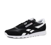 Reebok Classic Nylon Womens Sneakers, Casual Tennis Shoes Women, Zapatillas Mujer, Cblack/Footwear White/Footwear White, 39 EU
