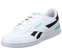 Reebok Tenis Court Advance para niños, Blanco Negro Teamteal, 45 EU
