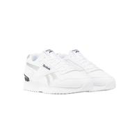 Reebok Tenis Glide Ripple Clip para Mujer, Blanco, Blanco, Plateado, metálico, 37 EU