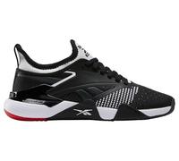 Reebok Nano Court, Zapatos de Entrenamiento Mujer, Negro Blanco Vector Rojo, 37.5 EU
