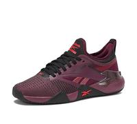 Reebok Tenis Nano Court para Mujer, Negro Cereza/Negro/Rojo Retro, 36 EU