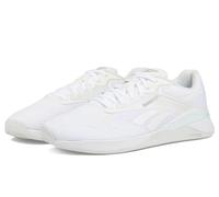 Reebok Tenis Nano X4 para Mujer, Calzado Blanco/Gris frío 1/Plateado metálico, 39 EU