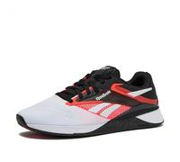 Reebok Tenis Nano X4 Unisex para Adultos, Negro/Calzado Blanco/Naranja Flare, 13 Women/11.5 Men