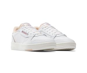 Reebok Tenis Phase Court para Mujer, Blanco, Blanco, Rosa, 37 EU