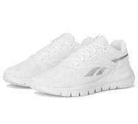 Reebok Tenis Split Flex para mujer, blanco/plateado metálico, 44 EU