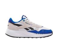 Reebok Tenis Unisex clásicos de Cuero 2400, Blanco Boundless Blue Black, 39 EU