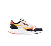 Reebok Tenis Unisex clásicos de Cuero 2400, Blanco Negro Zapato Naranja, 36.5 EU