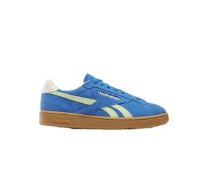 Reebok Tenis Unisex Club C Grounds UK, Kinetic Blue Astro Lime Vintage Chalk, 35 EU