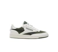 Reebok Tenis Unisex Club C Revenge Vintage II para Adultos, Tiza/Verde Breakaway/Negro Lavado, 10 Women/8.5 Men