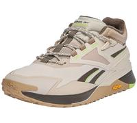 Reebok Tenis Unisex Nano X3 Adventure de Invierno, Stucco Boulder Beige F23 Laser Lime F23, 42.5 EU