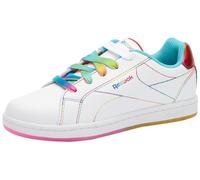 Reebok Tenis unisex RBK Royal Complete CLN 2.0 para niños, White Laser Pink F23 Electric Cobalt F23, 31 EU