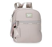 Reebok Tina Mochila Adaptable Gris 24x28x10 cms Piel sintética 6,72L