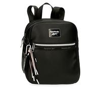 Reebok Tina Mochila Adaptable Negro 24x28x10 cms Piel sintética 6,72L