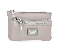 Reebok Tina Neceser Dos Compartimentos Gris 17x9x2 cms Piel sintética