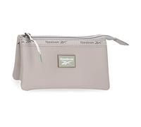 Neceser tres compartimentos reebok tina gris Talla única