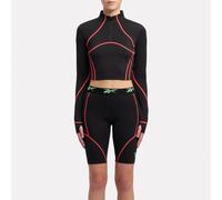 Reebok - Top Corto Ajustado Sport Street, Black, Tamaño: 2XS