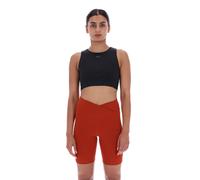 Reebok - Top corto contorneado Lux, Black, Tamaño: 2XL