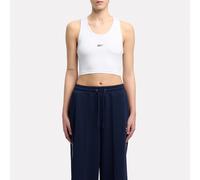 Reebok - Top Corto para Mujer ID Train , Mujer, White, Tamaño: XS