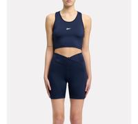 Reebok - Top Corto para Mujer ID Train , Vector Navy, Tamaño: M