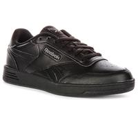 Reebok Tribunal Avance Corte Bajo Cuero Antiguo Mujer Trainer en Negro Ru 4-7