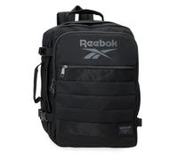 Reebok Truck Mochila de Cabina para Portátil Portátil 15,6 Pulgadas Negro 28x40x20 cm Poliéster 22,4L by Joumma Bags