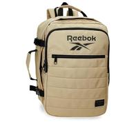 Reebok Truck Mochila de Cabina para Portátil Portátil 15,6 Pulgadas Taupe 28x40x20 cm Poliéster 22,4L by Joumma Bags