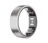 Reebok Un anillo inteligente para mujeres u hombres, plata mate, anillo de fitness tamaño 11, la próxima generación de tecnología portátil, rastreador de fitness y sueño, monitorea el bienestar y la