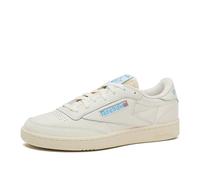 Reebok Unisex-Adult Club C Sneaker, Chalk/Alabaster/Essential Blue, 15 US Men