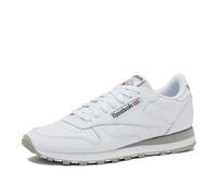 Reebok Unisex Classic Leather Sneaker, Reefresh White/Pure Grey Clip, 8.5 US Men