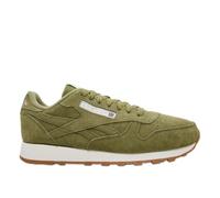 Reebok - Zapatillas Clásicas de Cuero, GritGreen/Chalk/Gum, Tamaño: 44.5