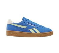 Reebok Unisex's Club C Grounds UK Sneaker, Kinetic Blue Astro Lime Vintage Chalk, 45 EU