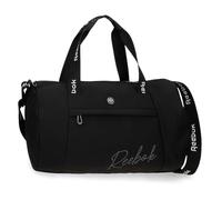 Reebok Violet Bolsa de Viaje Negro 43x25x23 cms Poliéster by Joumma Bags