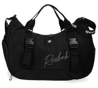 Reebok Violet Bolsa de Viaje Negro 48x35x21 cms Poliéster by Joumma Bags