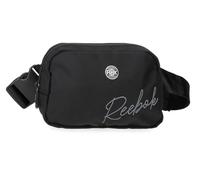 Reebok Violet Riñonera Negro 19x13x5,5 cms Poliéster by Joumma Bags