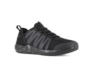 Reebok Volcom Safety Bota VM30244 S3S, Evolve Line, Puntera en composite, Negro Y Negro, 47 EU Ancho