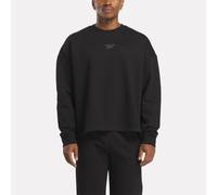 Reebok - Wardrobe Essentials Men's Sweatshirt, Hombre, Black, Tamaño: XL