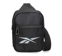 Reebok Wayland Bandolera Cruzada Negro 4x18x13 cm Poliéster by Joumma Bags