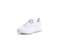 Reebok Women's Classic Leather SP Extra Sneaker, FTWR White LGH Solid Grey Lucid Lilac, 42 EU