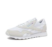 Reebok Women's Classic Nylon Sneaker, White, 8