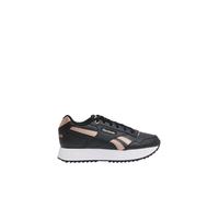 Reebok Zapatillas Glide Ripple Double para Mujer, Negro, Blanco, Oro Rosa, 39 EU