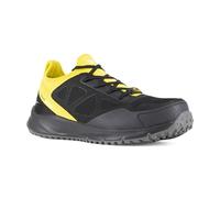 Reebok - Baskets de sécurité Basses Noire et Jaune en Maille Ripstop embout Aluminium All Terrain S3 SRC 46 Noir/Jaune