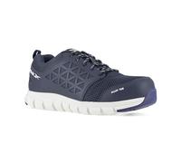 Reebok Work ib1030 S1P 45 Excel luz aluminio para dedo del pie Athletic Pr zapato de trabajo, 45, azul marino/blanco