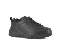 Reebok Work Mens Jorie Slip Resistant Soft Toe Work Safety Shoes Casual - Black - Size 5.5 D