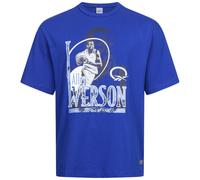 Reebok X RBK PANINI Allen Iverson Camiseta Para Hombre Azul Nueva